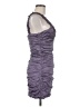 BCBGMAXAZRIA Purple Cocktail Dress Size 6 - photo 4