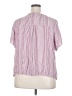 Torrid 100% Rayon Stripes Pink Short Sleeve Blouse Size 3X Plus (3) - photo 2