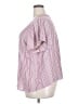 Torrid 100% Rayon Stripes Pink Short Sleeve Blouse Size 3X Plus (3) - photo 5