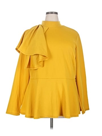 Ashley Stewart Long Sleeve Top (view 1)
