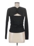 ALLSAINTS Black Long Sleeve Top Size UK 10 / US 6 - photo 1