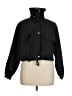 Unbranded 100% Polyester Solid Black Windbreaker Size XL - photo 1
