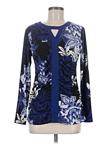 Susan Graver Long Sleeve Blouse (view 1)