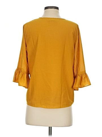 Ann Taylor Factory 3/4 Sleeve Blouse (view 2)