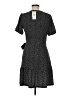 MICHAEL Michael Kors Polka Dots Black Casual Dress Size M - photo 2