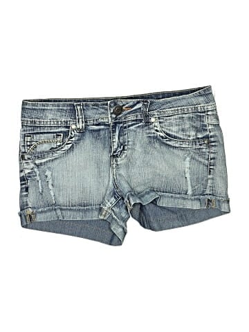 Hydraulic Denim Shorts (view 1)