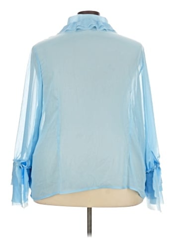 Ashley Stewart Long Sleeve Blouse (view 2)