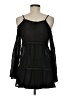 Umgee Black Long Sleeve Blouse Size M - photo 2