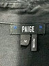 Paige Black Long Sleeve Polo Size M - photo 7