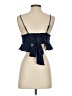 Celandine 100% Cotton Blue Sleeveless Top Size S - photo 2
