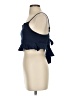 Celandine 100% Cotton Blue Sleeveless Top Size S - photo 5