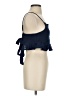 Celandine 100% Cotton Blue Sleeveless Top Size S - photo 4