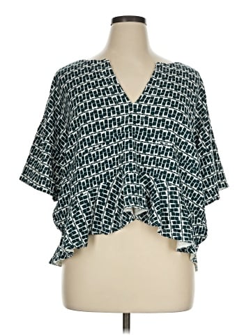 Anthropologie Short Sleeve Blouse (view 1)