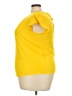 NY&C 100% Polyester Yellow Short Sleeve Blouse Size XXL - photo 5
