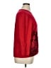 Alfred Dunner Floral Red Pullover Sweater Size XL - photo 4
