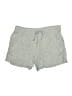Athleta 100% Linen Solid Gray Shorts Size XL - photo 1