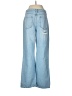 Forever 21 100% Cotton Graphic Blue Jeans Size 29 waist - photo 2