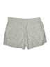 Athleta 100% Linen Solid Gray Shorts Size XL - photo 2