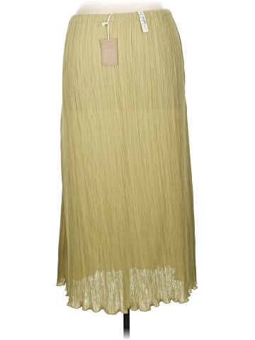 Madewell Pliss&eacute; Midi Slip Skirt (view 2)