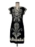 En Focus Studio Paisley Black Cocktail Dress Size 8 - photo 1