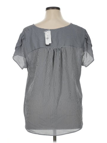 PREMISE Short Sleeve Blouse (view 2)