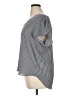 PREMISE 100% Polyester Gray Short Sleeve Blouse Size 1X - photo 5