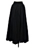 Unbranded Solid Black Formal Skirt Size 0 - photo 2
