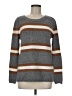 Pinque Stripes Gray Pullover Sweater Size M - photo 1