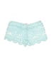 PilyQ 100% Polyamide Hearts Blue Shorts Size L - photo 2