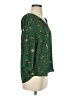 DR2 Green 3/4 Sleeve Blouse Size S - photo 4