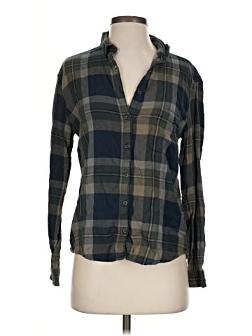 Trafaluc by Zara Long Sleeve Button-Down Shirt (view 1)