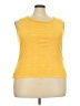 White Stag Yellow Sleeveless Top Size XXL - photo 1