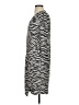 Chico's 100% Polyester Animal Print Black Cocktail Dress Size S - photo 5
