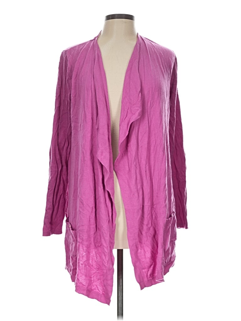 Pre-owned Dana Buchman Cardigan Sweater In Purple