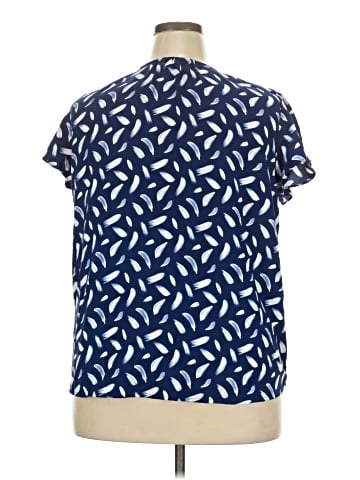 Hilary Radley Short Sleeve Blouse (view 2)