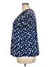 Hilary Radley 100% Polyester Blue Short Sleeve Blouse Size XXL - photo 5