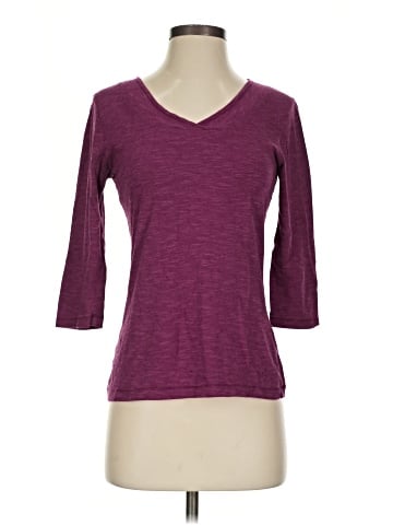 Danskin Now 3/4 Sleeve T-Shirt (view 1)