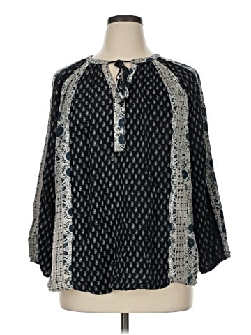 New Directions 3/4 Sleeve Blouse (view 1)