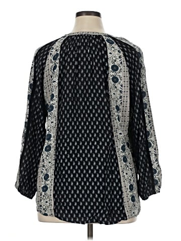 New Directions 3/4 Sleeve Blouse (view 2)