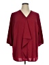 Catherines Burgundy 3/4 Sleeve Blouse Size 1X - photo 1