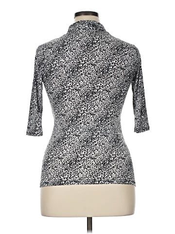 Brittany Black 3/4 Sleeve Top (view 2)