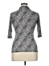 Brittany Black Silver 3/4 Sleeve Top Size XL (estimated) - photo 2