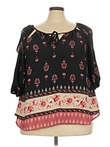Liberty Love 3/4 Sleeve Blouse (view 1)