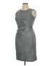En Focus Studio Argyle Gray Cocktail Dress Size 14 - photo 2