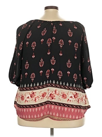 Liberty Love 3/4 Sleeve Blouse (view 2)