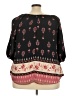 Liberty Love 100% Polyester Black 3/4 Sleeve Blouse Size XXL - photo 2