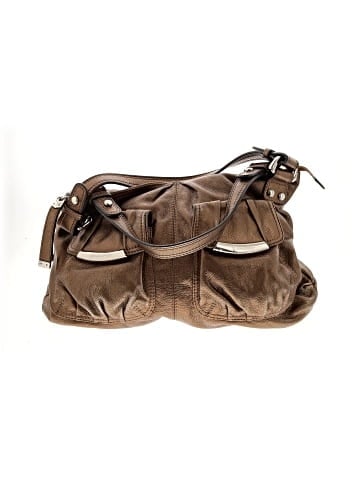 B Makowsky Leather Shoulder Bag (view 1)
