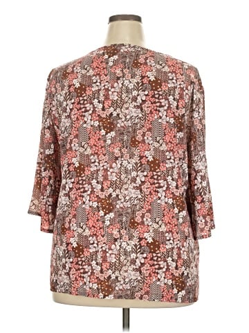 Halife 3/4 Sleeve Blouse (view 2)