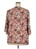 Halife Brown 3/4 Sleeve Blouse Size 2X - photo 2
