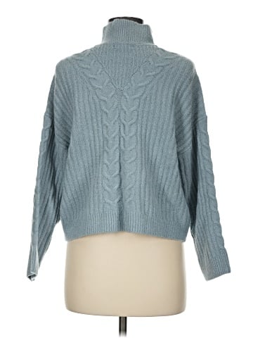 Aqua Pullover Sweater (view 2)